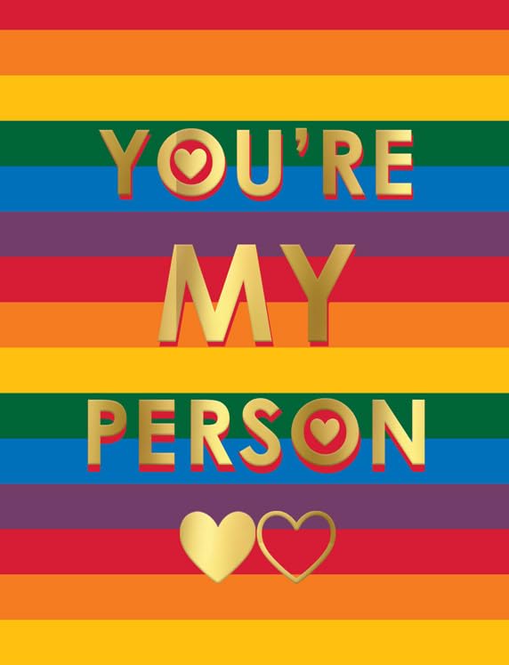 Valentines Day Card, Open You're My Person - 8 x 6 inches... - Auto & Moto en promo à 1.94€