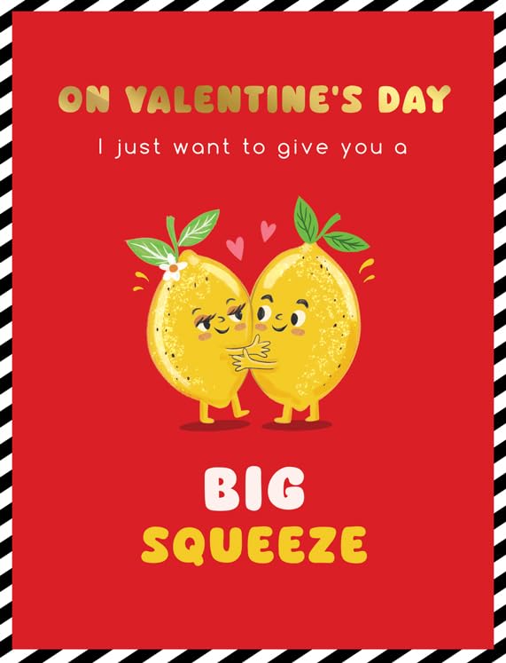 Valentines Day Card, Open On Valentines Day Big Squeeze... - Auto & Moto Amazon Royaume-Uni à 1.61€