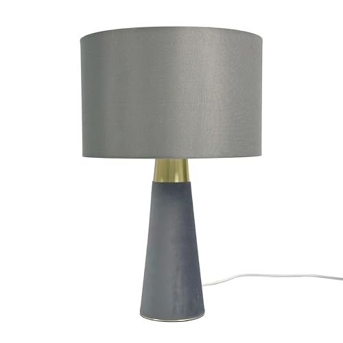 Relaxdays Lampada da Tavolo in Lino e Velluto, Paralume... - Maison & Cuisine en promo à 46.62€