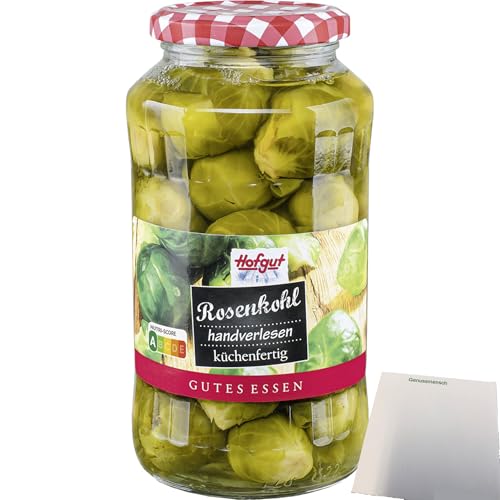 usy Bundle für Hofgut Rosenkohl (720ml Glas) + usy Block - Épicerie Amazon Allemagne à 2.34€