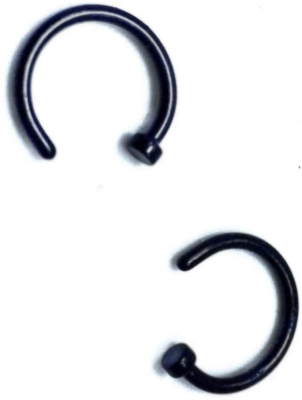 10 Pezzi Punk Falso Piercing Anelli al Naso, Acciaio... - Sports & Fitness en promo à 0.99€