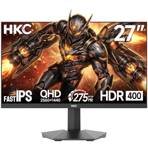 HKC Écran Gaming QHD 27 Pouces 260Hz / 275Hz(UP to), Fast... - Tech & Electronics Amazon France à 169.99€