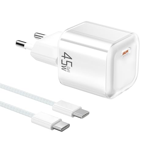 YISH 45W Caricatore USB C Caricabatterie：GAN PD3.0... - High-Tech & Électronique Amazon Italie à 11.99€