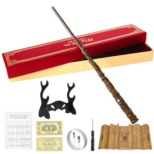 Gobesty Bacchetta magica a LED con ricarica USB, set di... - High-Tech & Électronique Amazon Italie à 14.58€