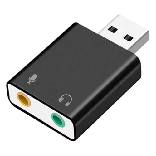 Adaptateur de Carte Son USB - Adaptateur Audio USB 3,5 mm |... - High-Tech & Électronique Amazon France à 2.26€