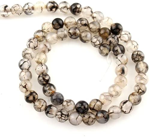 Perle di Pietra preziosa Naturale Agata con venature di... - Loisirs Créatifs Amazon Italie à 0.99€