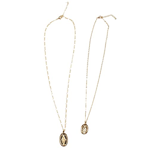 Collana con Ciondolo a più Strati della Vergine Maria... - Maison & Cuisine Amazon Italie à 0.99€