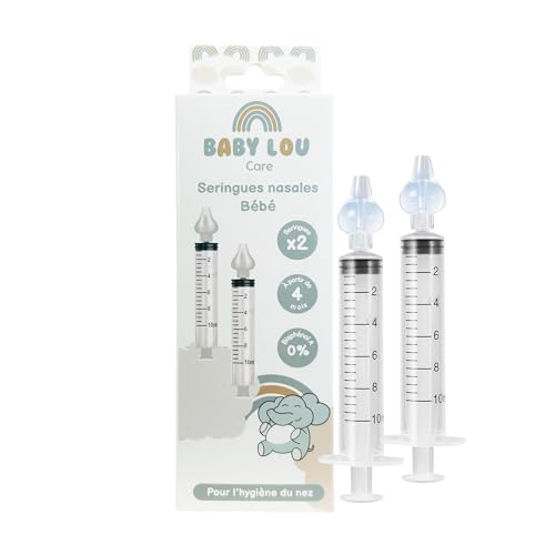 Nasenspritzen für Babys | 2er-Set Spritzen | Nasenreinigung... - Bébé & Puériculture en promo à 3.72€