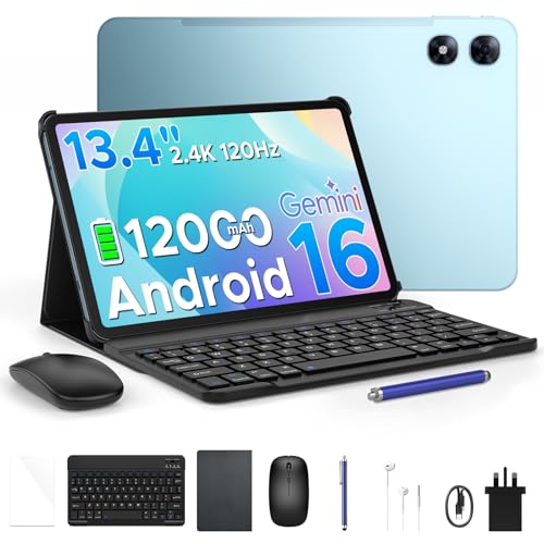 POCKAM P13 Pro 13.4 inch Tablets, Android Tablets with 48GB... - High-Tech & Électronique Amazon Royaume-Uni à 189.99€