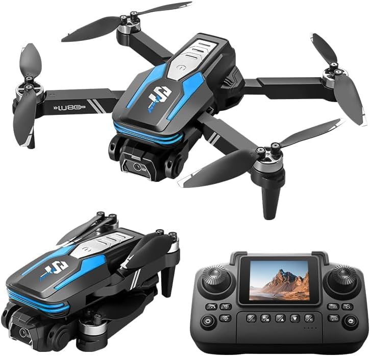 LU80 Drohne mit Bildschirm-Fernbedienung - Doppelkamera... - High-Tech & Électronique en promo à 110.00€