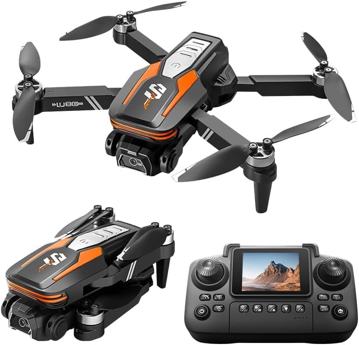 LU80 Drohne mit Bildschirm-Fernbedienung - Doppelkamera... - High-Tech & Électronique Amazon Allemagne à 110.00€