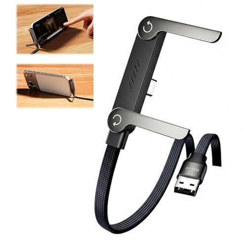 2-In-1 Invisibles Phone Stand Cable, 240w Fast Charging... - High-Tech & Électronique Amazon France à 8.99€