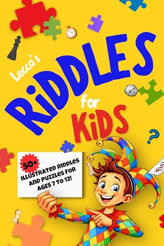 Lecca's Riddles for Kids: Fun Riddles, Pictures, Puzzles... - Jouets & Jeux en promo à 1.49€