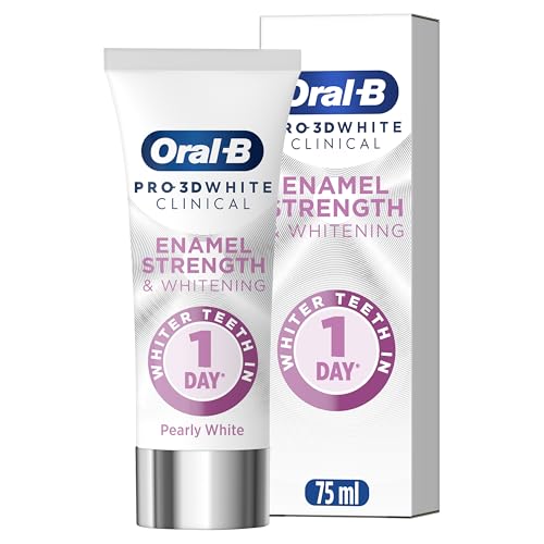 Oral-B Pro 3D White Clinical, Enamel Strength & Whitening... - Beauté & Parfums Amazon Royaume-Uni à 9.00€