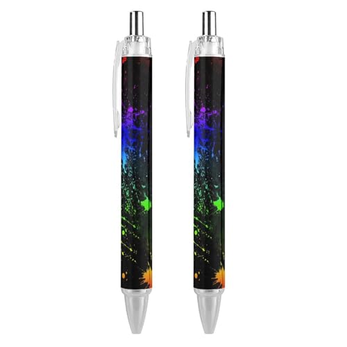 THKVSV Glow in Dark Splatter Neon (8) Ballpoint Pen Smooth... - High-Tech & Électronique Amazon Royaume-Uni à 1.91€
