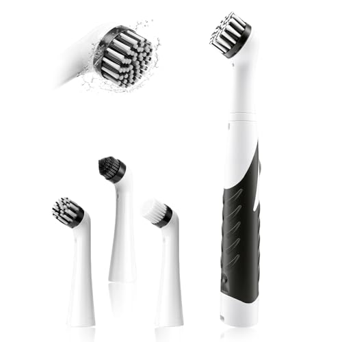 Brosse de nettoyage électrique, 4 brosses et 1 poignée... - Nouvelle promo Amazon à 23.44€