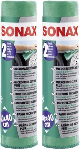 SONAX Microfibre Cloths Plus Inner + Disc (Pack of 4)... - Bricolage & Outils Amazon Royaume-Uni à 5.62€