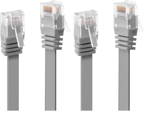 LINDY 47490 - Cat.6 Flachband-Patchkabel ungeschirmt - Grau... - Animalerie Amazon Allemagne à 3.58€