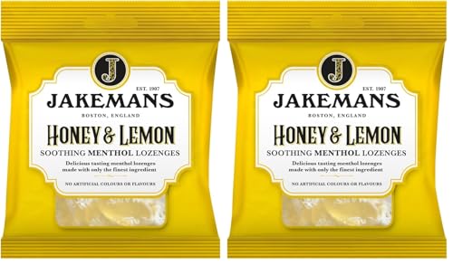 JAKEMANS caramelos sabor miel y limón (Paquete de 2) - High-Tech & Électronique en promo à 3.90€