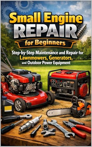 Small Engine Repair for Beginners: Step-by-Step Maintenance... - Garden & Outdoor Amazon UK à 2.99€