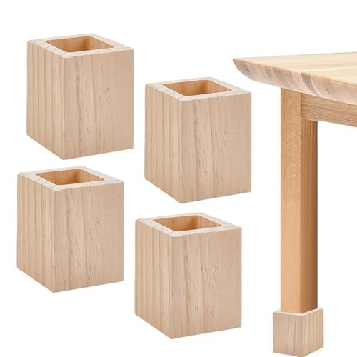 CaiYuanGJ Betterhöhungen aus Holz Sofaerhöher, 4 Stück... - Maison & Cuisine Amazon Allemagne à 16.15€