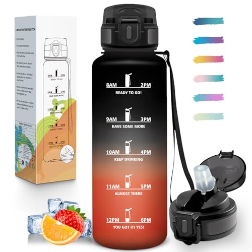 Mulbijeo Gourde Paille, Étanche, Gourde 1l5, Échelle de... - Sports & Fitness Amazon France à 10.46€