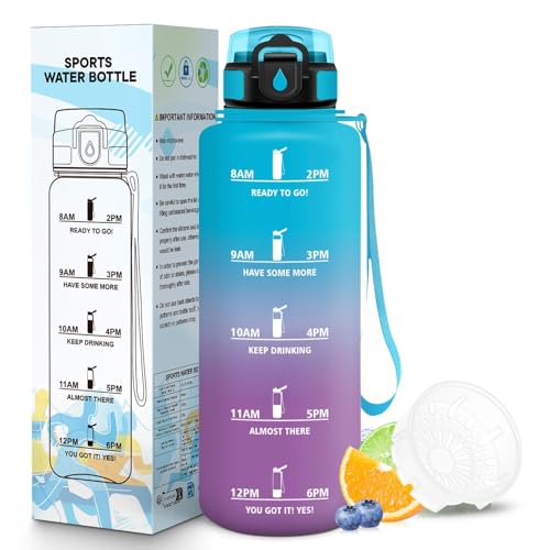 Mulbijeo Gourde 1,5L, Réutilisable, Gourde Sport, Étanche... - Sports & Fitness Amazon France à 11.59€