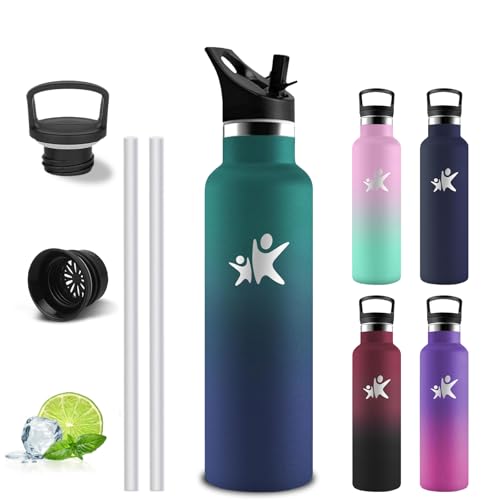 Grsta Bouteille Isotherme 1l, Gourde Isotherme, Gourde... - Sports & Fitness Amazon France à 12.75€