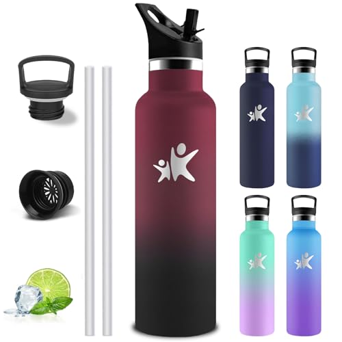 Grsta Gourde Isotherme, Gourde 1l, Sans BPA, Bouteille... - Sports & Fitness Amazon France à 12.75€