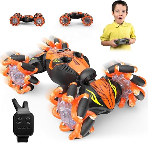 Bubbacare Gesture Sensing 4WD Stunt Car, RC Drift with LED... - Jouets & Jeux Amazon Royaume-Uni à 12.99€