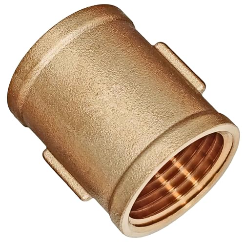 MegaHaustechnik Muffe Kupplung 1/4 Zoll IG DN8 mit... - Bricolage & Outils en promo à 1.67€