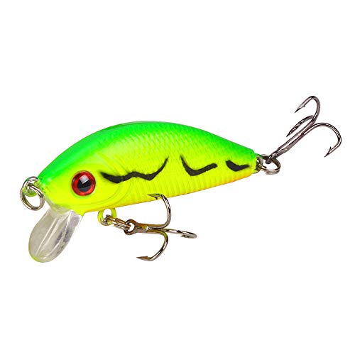 Fishing Lures Bait Simulation Fish 3D Eyes Hooks Artificial... - Sports & Fitness Amazon Royaume-Uni à 1.09€