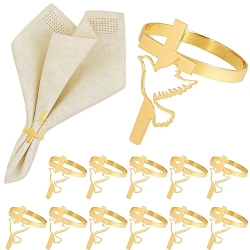 Kommunion Serviettenschnallen,12 Stück ServiettenschnallenKo... - Maison & Cuisine Amazon Allemagne à 13.99€