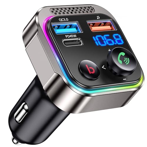 GizmoVine Bluetooth Auto, Trasmettitore FM Bluetooth 5.4... - Tech & Electronics Amazon Italy à 13.81€