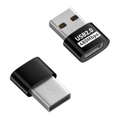 USB-C to USB Adapter，480Mbps USB to USB-C Adapter，Female to... - High-Tech & Électronique Amazon Royaume-Uni à 1.11€