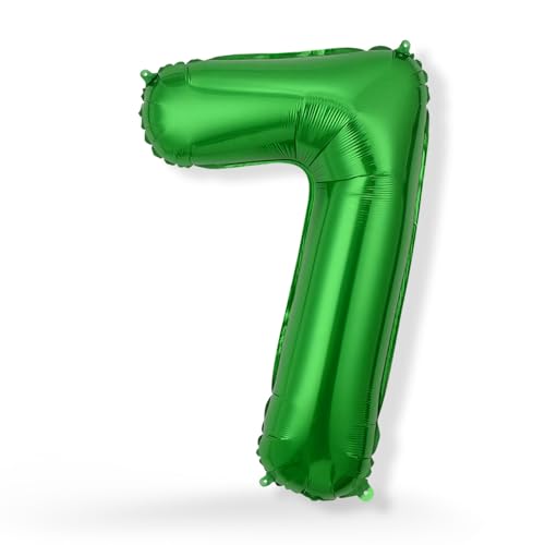 FUNXGO Folienballon Zahl 7 Dunkelgrün (ca. 68cm) - Großer... - Sports & Fitness Amazon Allemagne à 1.79€