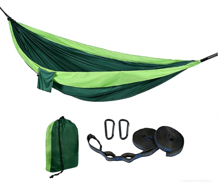 Hammock for Garden, Balcony, Camping, Ultralight Parachute... - Jardin & Extérieur Amazon Royaume-Uni à 12.99€