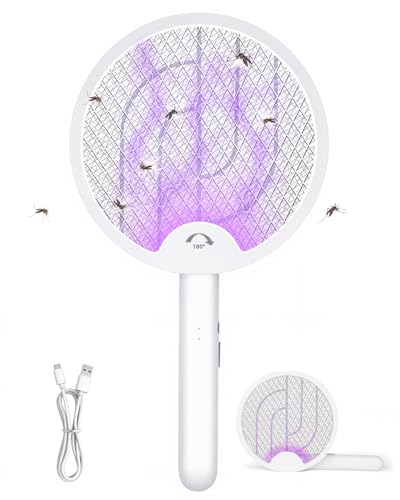 Elektrische Fliegenklatsche, 2-in-1 System mit LED und... - Jardin & Extérieur Amazon Allemagne à 9.99€