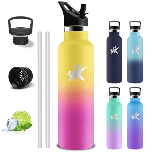 Grsta Gourde- Bouteille Isotherme 1l- Thermos Isotherme... - Sports & Fitness Amazon France à 12.79€