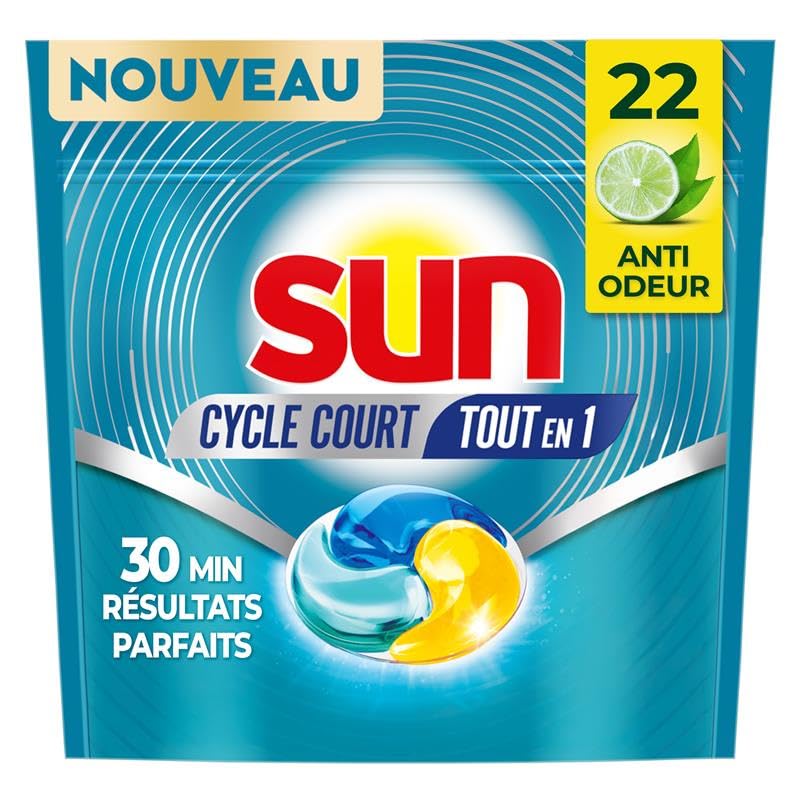 Sun - Capsules Cycle Court Dès 30 Minutes Tout en 1... en promo à 6,89€ (-49%) sur Amazon FR