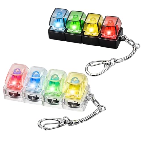 JrnSvp Lot de 2 claviers Fidget Porte-clés anti-stress pour... - Jouets & Jeux Amazon France à 12.86€