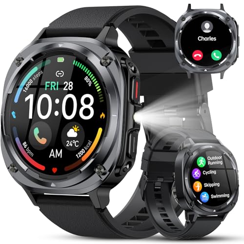 Smartwatch Herren, 1.48" AMOLED Smart Watch Herren mit... - High-Tech & Électronique Amazon Allemagne à 35.99€