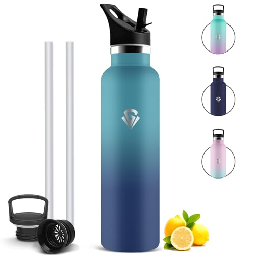 Mujigaga Gourde Isotherme 1l, Bouteille d'eau en Acier... - Sports & Fitness en promo à 12.97€