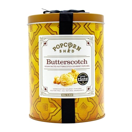 Popcorn Shed Butterscotch Gourmet Popcorn Mini Gift Tin... - High-Tech & Électronique Amazon Royaume-Uni à 4.75€