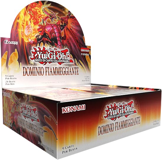 YU-GI-Oh! TCG - DOMAINE FLAMMEGIANTE (Box 24 Sacs) - ITA - Jouets & Jeux Amazon France à 89.44€