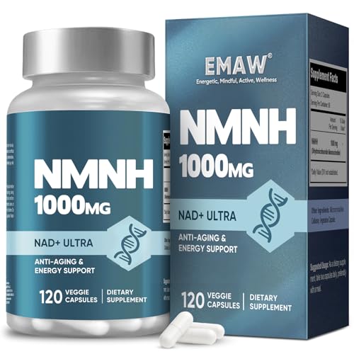NMNH Kapseln, NAD+ Booster für Zellenergie und Geistige... - Santé & Bien-être Amazon Allemagne à 21.96€
