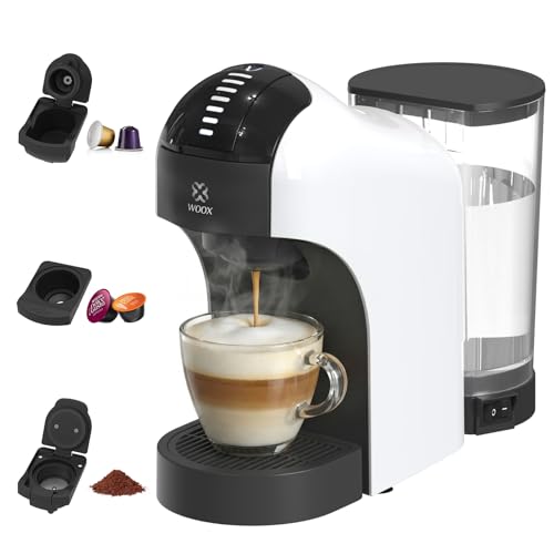 WOOX Kapselmaschine 3-in-1, 20 Bar, 1400W, Kompakte... - Home & Kitchen Amazon Germany à 59.99€