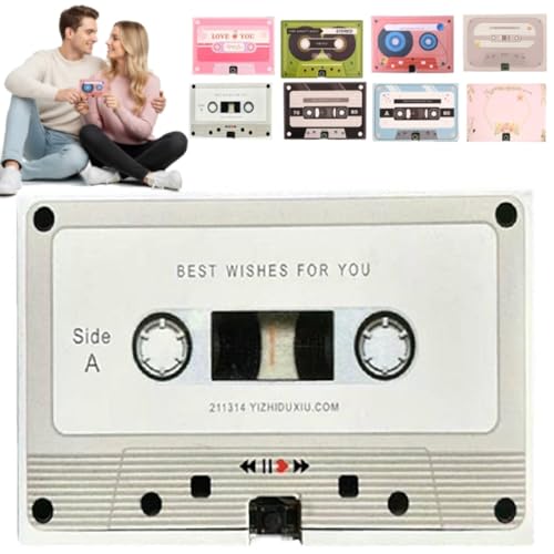 Voice Recording Cassette Tape Gift, 2026 New Valentine's... - Sports & Fitness Amazon Royaume-Uni à 1.25€