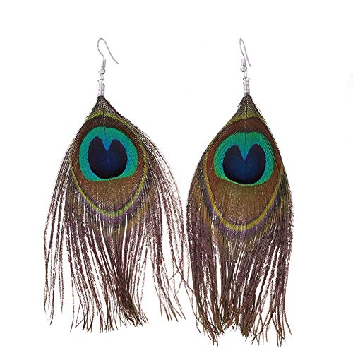Orecchini con Piume Etniche Moda Orecchini con Nappine... - Maison & Cuisine Amazon Italie à 0.99€