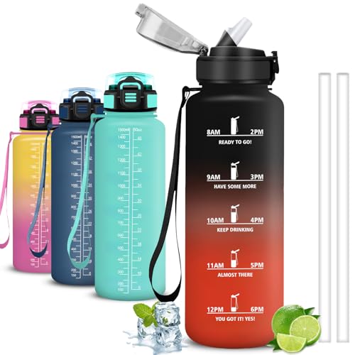 Mujigaga Borraccia 1,5 litri, Borraccia con Cannuccia... - Sports & Fitness Amazon Italy à 19.99€